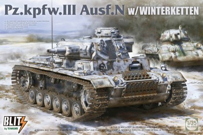 TAKOM 8011 1:35 Pz.Kpfw.III Ausf.N w/ WINTERKETTEN