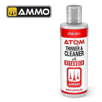 AMMO 20511 ATOM Thinner and Cleaner with Retarder 60ml