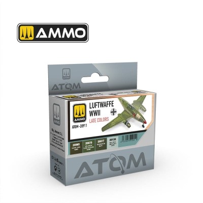 AMMO 20911 ATOM Luftwaffe WWII Late Colors [PAINT SET]