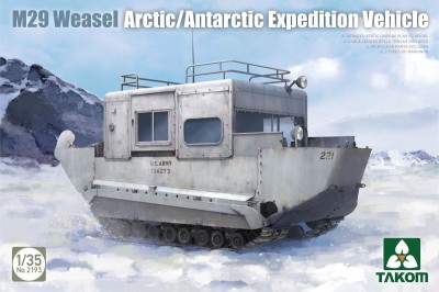 TAKOM 2193 1:35 M29 Weasel Arctic/Antarctic Expedition Vehicle