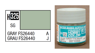 GUNZE H325 GRAY FS26440 10ml [SATIN] (JASDF Aircraft)
