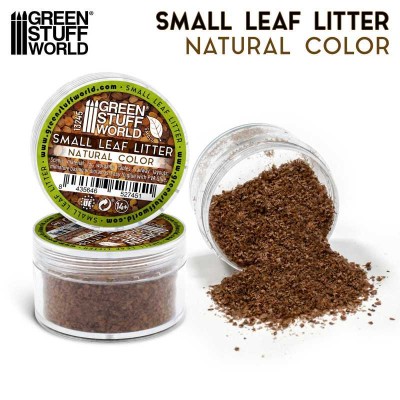 GSW 13245 SMALL Leaf Litter - Natural Color (liście do dioram)