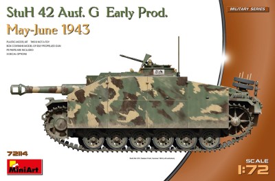 MINIART 72114 1:72 StuH 42 Ausf.G Early Production May-June 1943