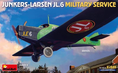 MINIART 48013 1:48 Junkers-Larsen JL.6 (Military Service)