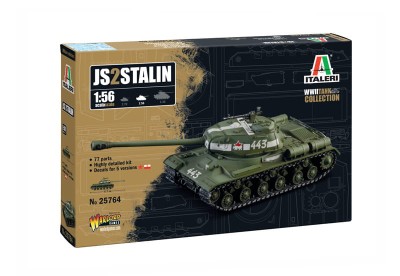 ITALERI 25764 1:56 JS2 STALIN (for Bolt Action) (Polska Wersja)