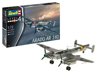 REVELL 03798 1:72 German Bomber Arado AR-240