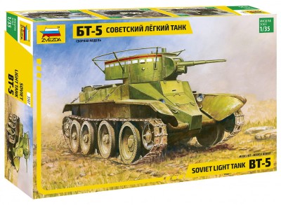 ZVEZDA 3507 1:35 BT-5 Soviet Light Tank
