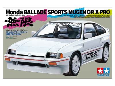 TAMIYA 24045 1:24 Honda Ballade Sports Mugen CR-X Pro
