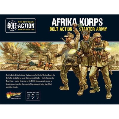 BOLT ACTION STARTER SET: Afrika Korps [402612001]