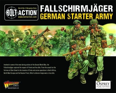 BOLT ACTION STARTER SET: German Fallschirmjager Starter Army [WGB-START-11]