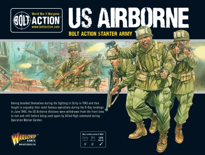 BOLT ACTION STARTER ARMY: US AIRBORNE [409913114]