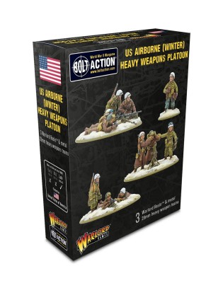 BOLT ACTION US Airborne (Winter) Heavy Weapons Platoon [403019923]