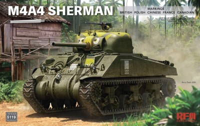 RYE FIELD MODEL RM5119 1:35 M4A4 Sherman (Polska Wersja)