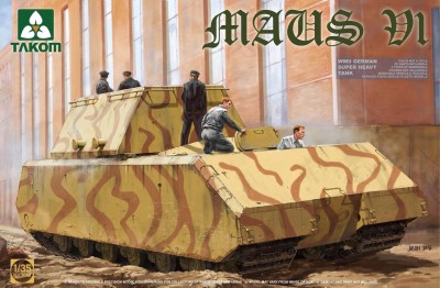 TAKOM 2049 1:35 German Super Heavy Tank Maus V1