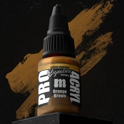 MONUMENT MPA-S27 Pro Acryl: Flameon Orange Brown (22ml) (Signature Series)