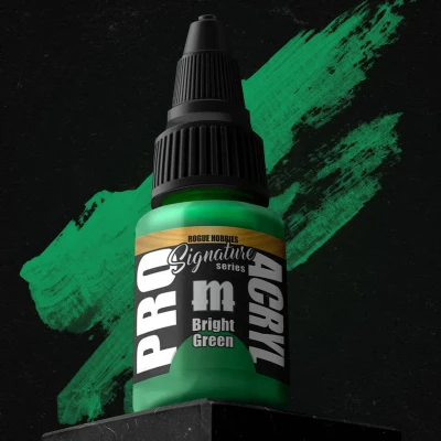 MONUMENT MPA-S33 Pro Acryl: Rogue Hobbies Bright Green (22ml) (Signature Series)