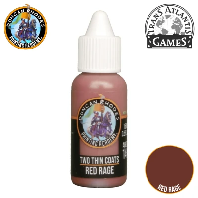 TWO THIN COATS 10124 Red Rage 15ml (shadow)
