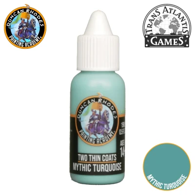 TWO THIN COATS 10141 Mythic Turquoise 15ml (highlight)