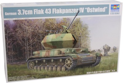 TRUMPETER 01520 1:35 German 3.7cm Flak 43 Flakpanzer IV 'Ostwind'