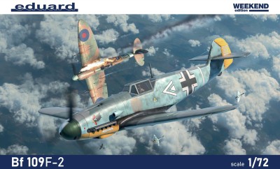 EDUARD 7474 1:72 Messerschmitt Bf 109F-2 [WEEKEND edition]