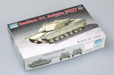 TRUMPETER 07250 1:72 Italian C1 Ariete MBT