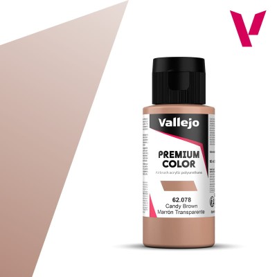 VALLEJO PREMIUM COLOR 62078 CANDY BROWN