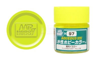 GUNZE H097 FLUORESCENT YELLOW 10ml [GLOSS]