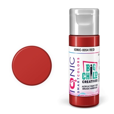 IONIC 0054 SMART COLORS: RED 20ml (by Big Child Creatives | AMMO)