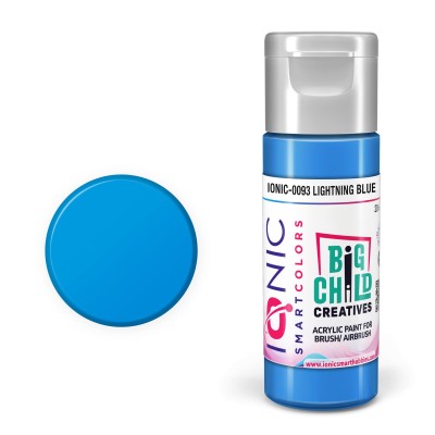 IONIC 0093 SMART COLORS: LIGHTNING BLUE 20ml (by Big Child Creatives | AMMO)