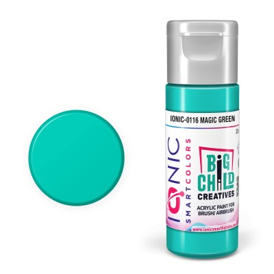 IONIC 0116 SMART COLORS: MAGIC GREEN 20ml (by Big Child Creatives | AMMO)