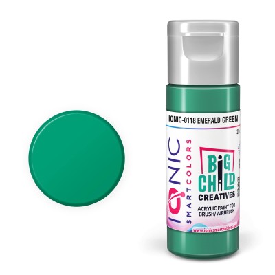 IONIC 0118 SMART COLORS: EMERALD GREEN 20ml (by Big Child Creatives | AMMO)
