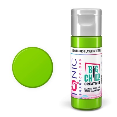 IONIC 0130 SMART COLORS: LASER GREEN 20ml (by Big Child Creatives | AMMO)