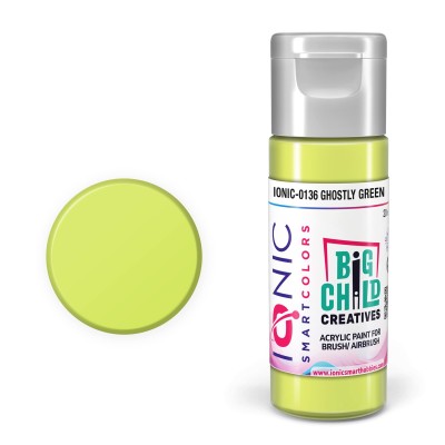 IONIC 0136 SMART COLORS: GHOSTLY GREEN 20ml (by Big Child Creatives | AMMO)