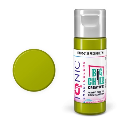 IONIC 0138 SMART COLORS: FROG GREEN 20ml (by Big Child Creatives | AMMO)