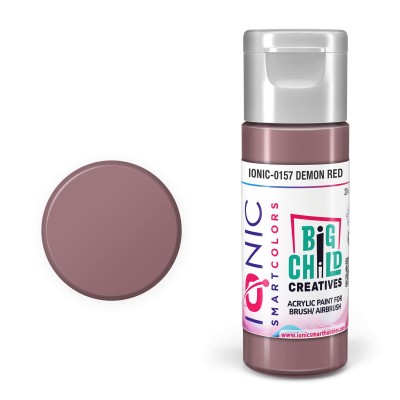 IONIC 0157 SMART COLORS: DEMON RED 20ml (by Big Child Creatives | AMMO)