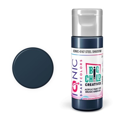 IONIC 0167 SMART COLORS: STEEL SHADOW 20ml (by Big Child Creatives | AMMO)