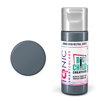 IONIC 0169 SMART COLORS: NEUTRAL GREY 20ml (by Big Child Creatives | AMMO)