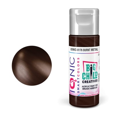 IONIC 0176 SMART COLORS: BURNT METAL 20ml (by Big Child Creatives | AMMO)