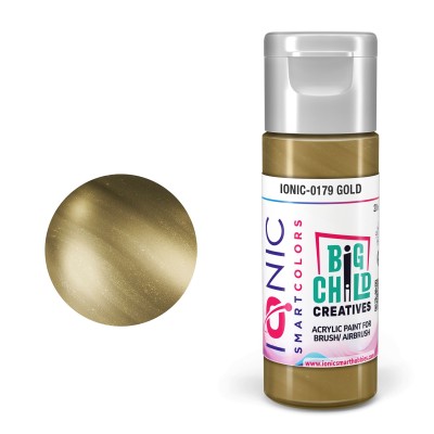 IONIC 0179 SMART COLORS: GOLD 20ml (by Big Child Creatives | AMMO)