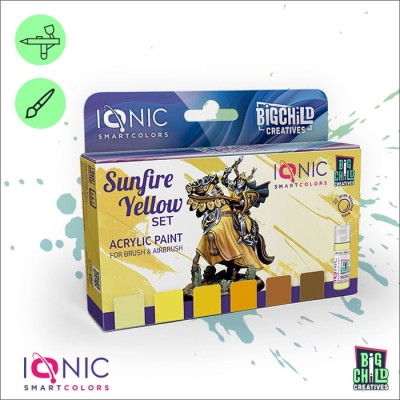 IONIC 0504 SMART COLORS SET: SUNFIRE YELLOW SET (by Big Child Creatives | AMMO)