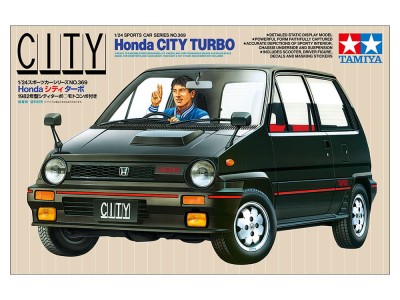 TAMIYA 24369 1:24 Honda City Turbo with Motocompo