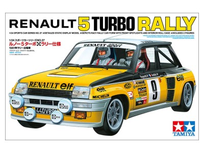 TAMIYA 24027 1:24 Renault 5 Turbo Rally 