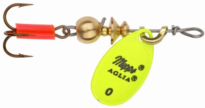 BŁYSTKA MEPPS AGLIA FLUO CHARTREUSE nr0 (2,5g) (seledynowa)