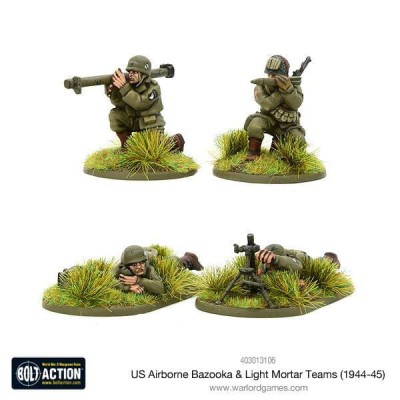 BOLT ACTION US Airborne Bazooka and Light Mortar Teams (1944-45) [403013106]