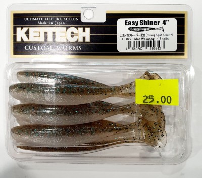 KEITECH EASY SHINER 4" (10cm) LT#22 Mat Wakasagi opak.- 7szt.
