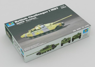 TRUMPETER 07106 1:72 British Challenger 1 MBT