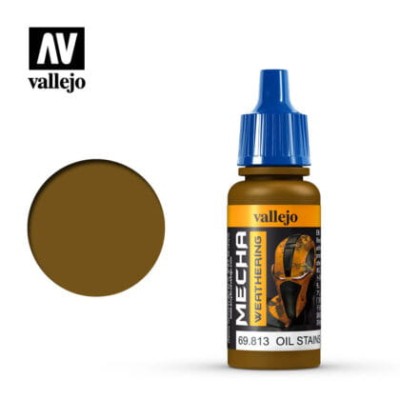 VALLEJO MECHA COLOR 69813 OIL STAINS [GLOSS] 17ml
